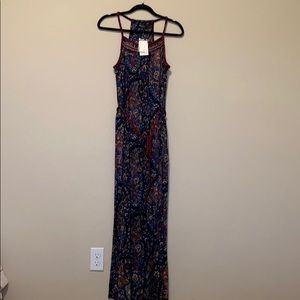 NWT Lucky Brand Paisley Maxi Dress